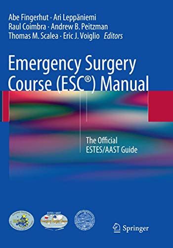 nice book emergency surgery course esc manual Epub